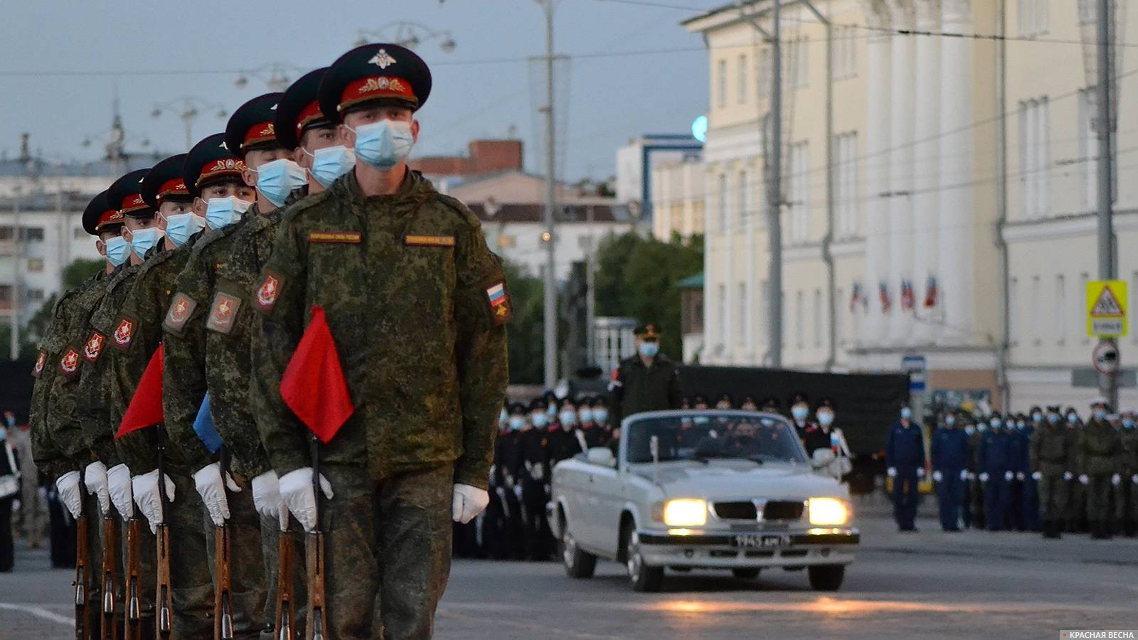 Репетиция парада Победы в Екатеринбурге