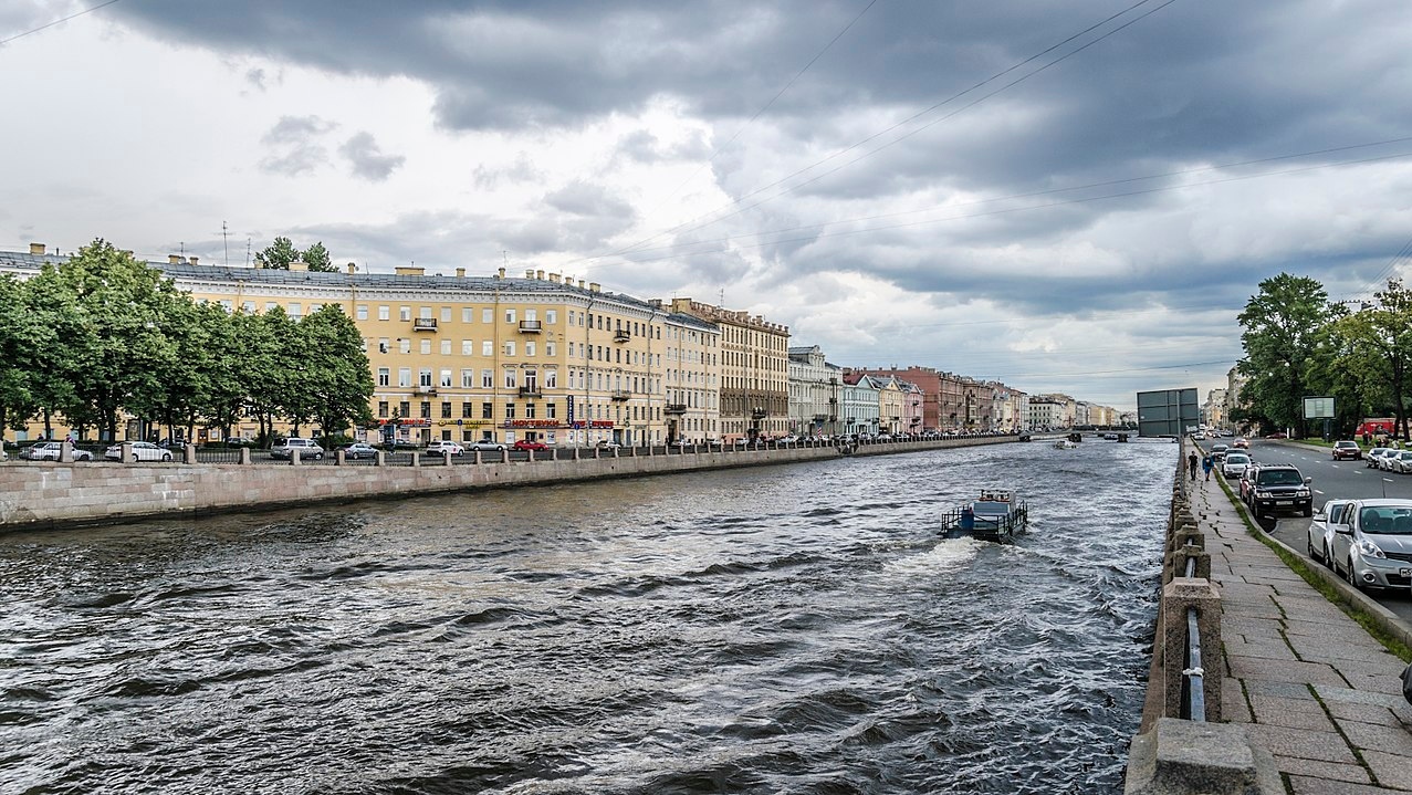 Река Фонтанка. Санкт-Петербург