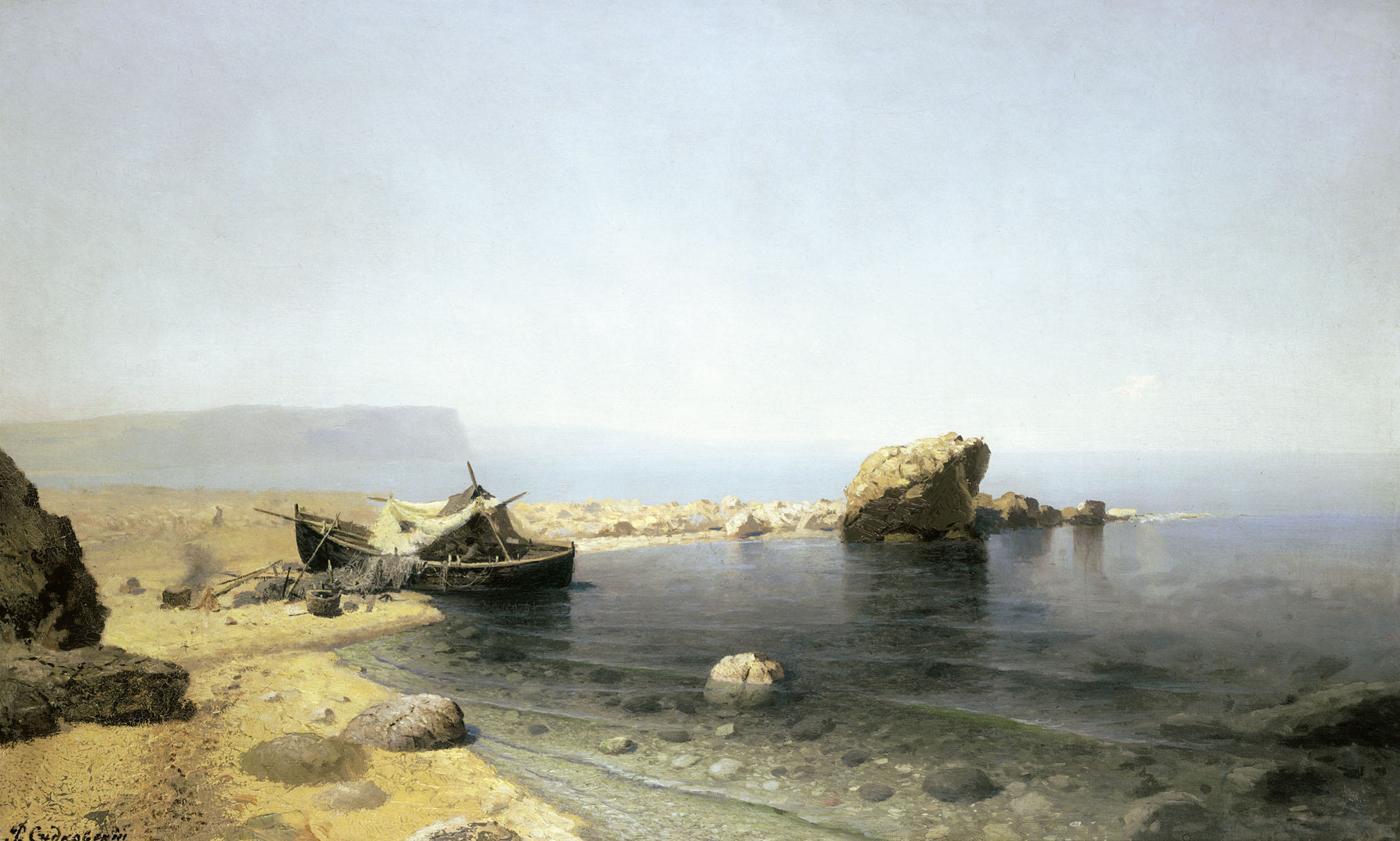 Руфин Судковский. Прозрачная вода. 1879