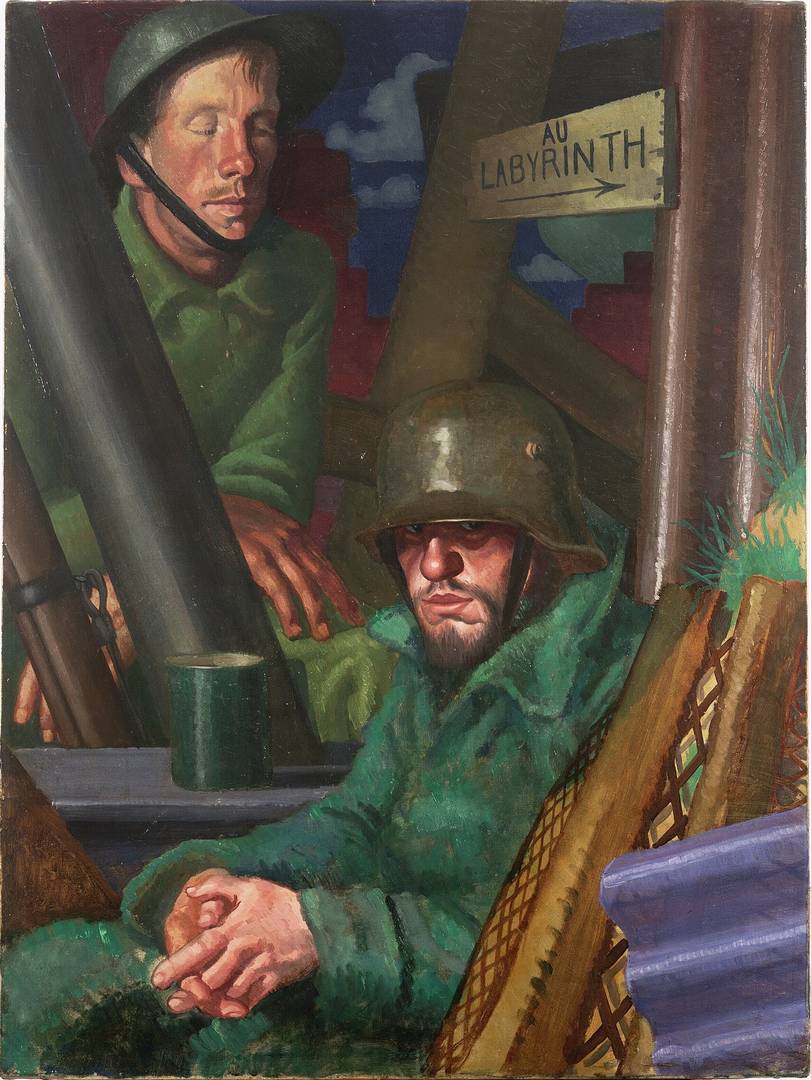 Колин Гилл. Пленный. 1918