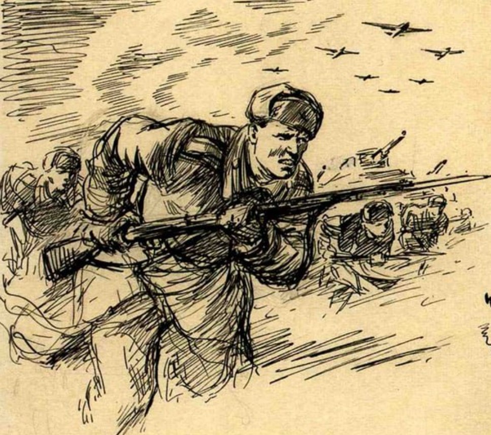 Николай Жуков. Атака. 1944