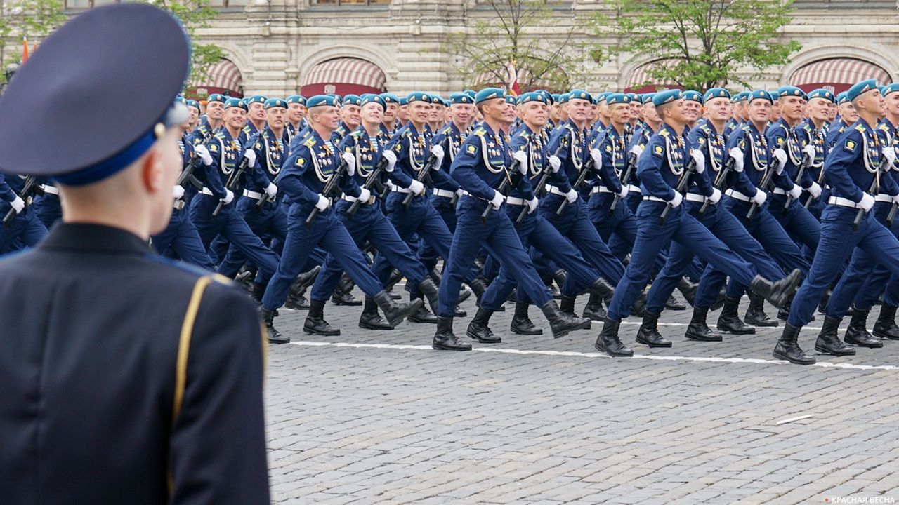 Репетиция Парада Победы. Москва