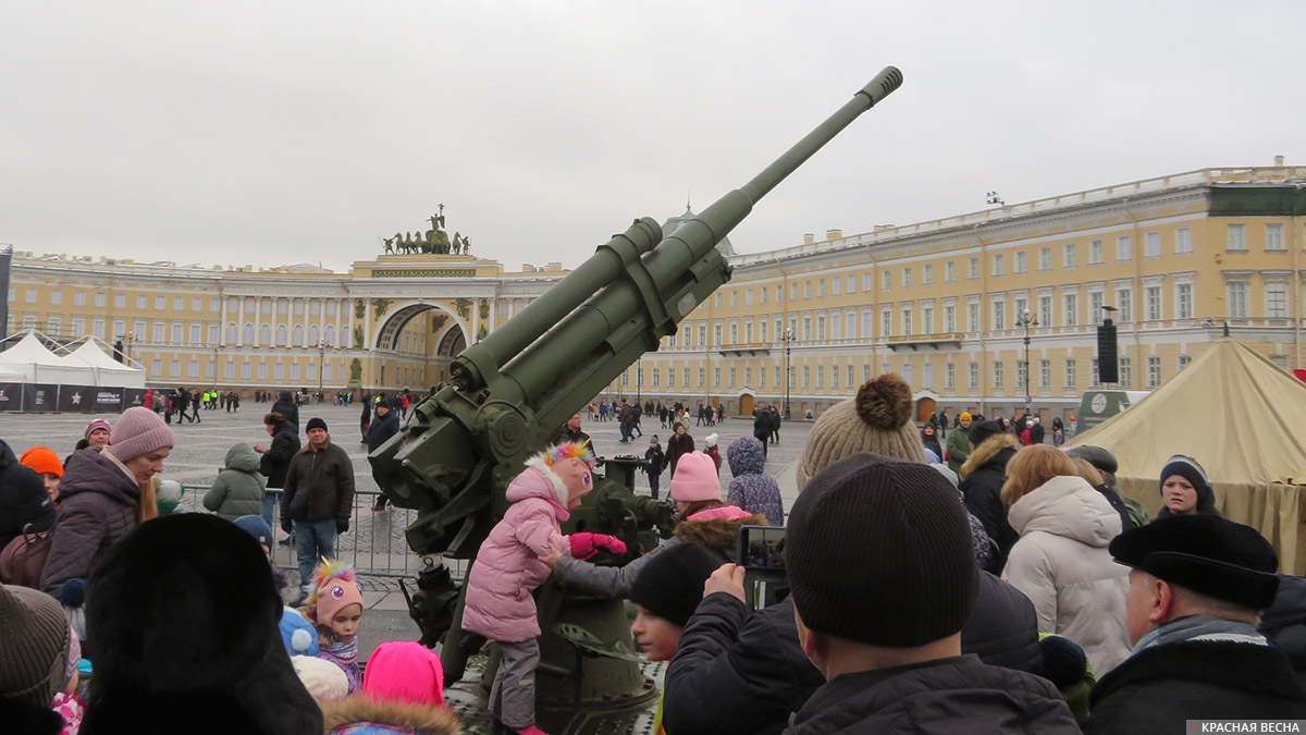 Площадка «Артиллеристы на страже Ленинграда»