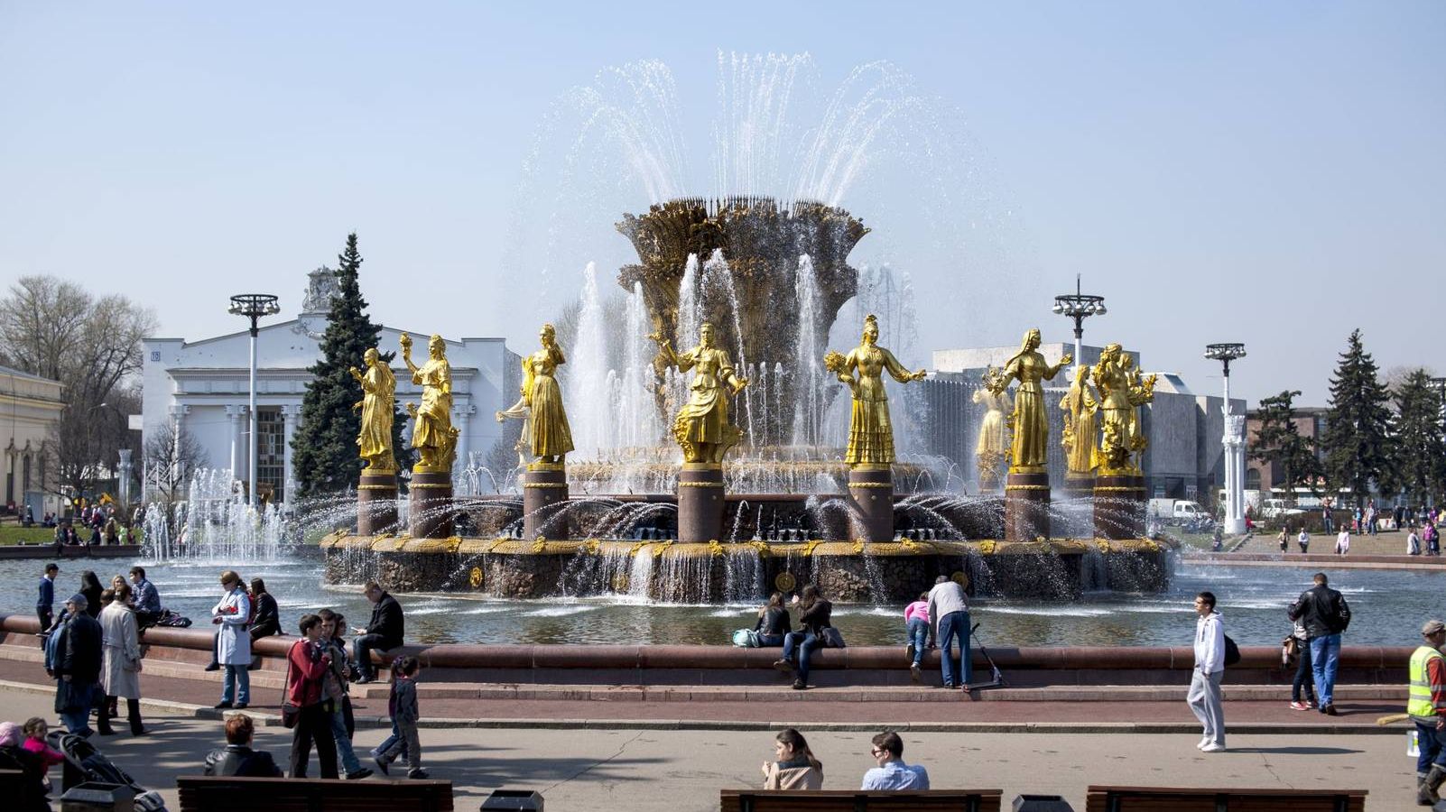 ВДНХ. Фонтан Дружба народов