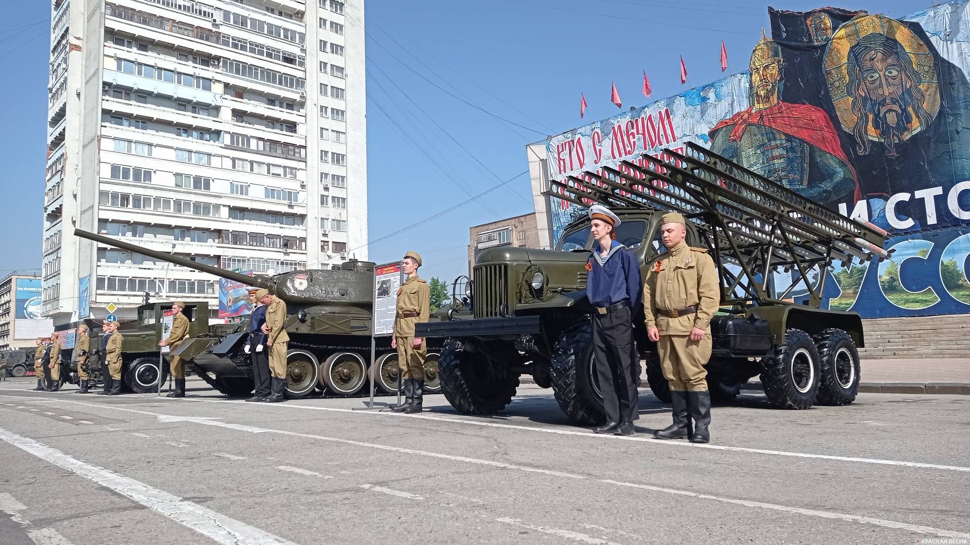 Боевые машины времен Великой Отечественной войны