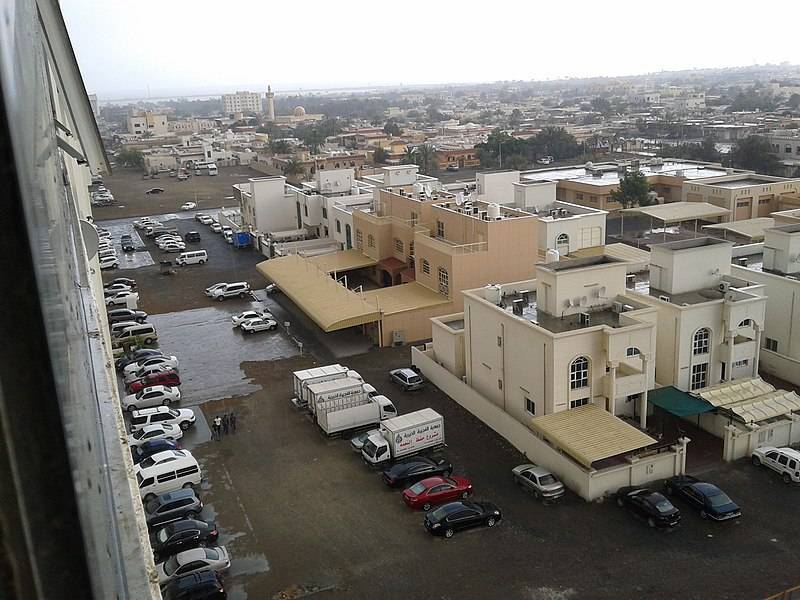 Fujairah City, View to Kalba