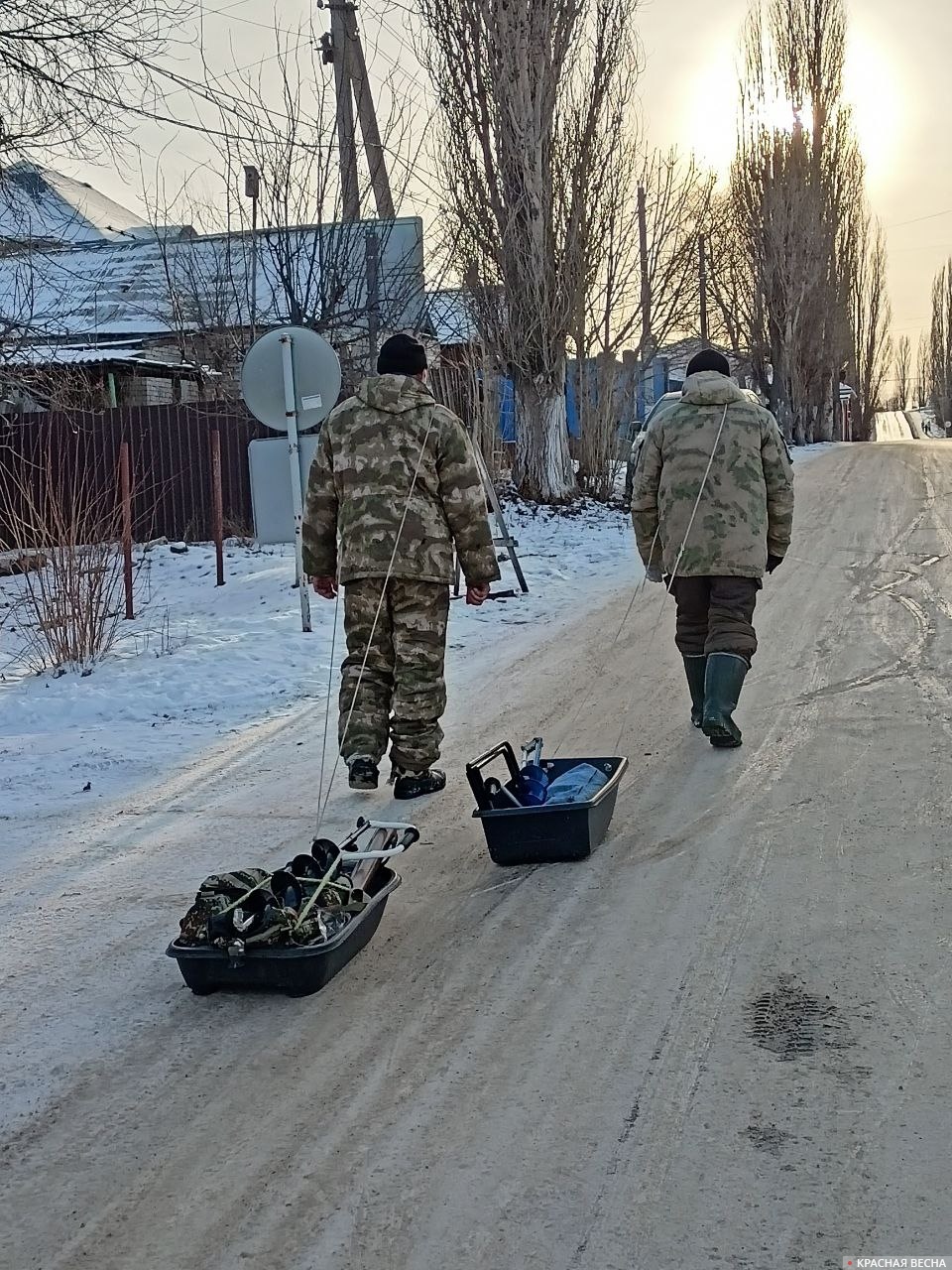 Рыбаки на Волге