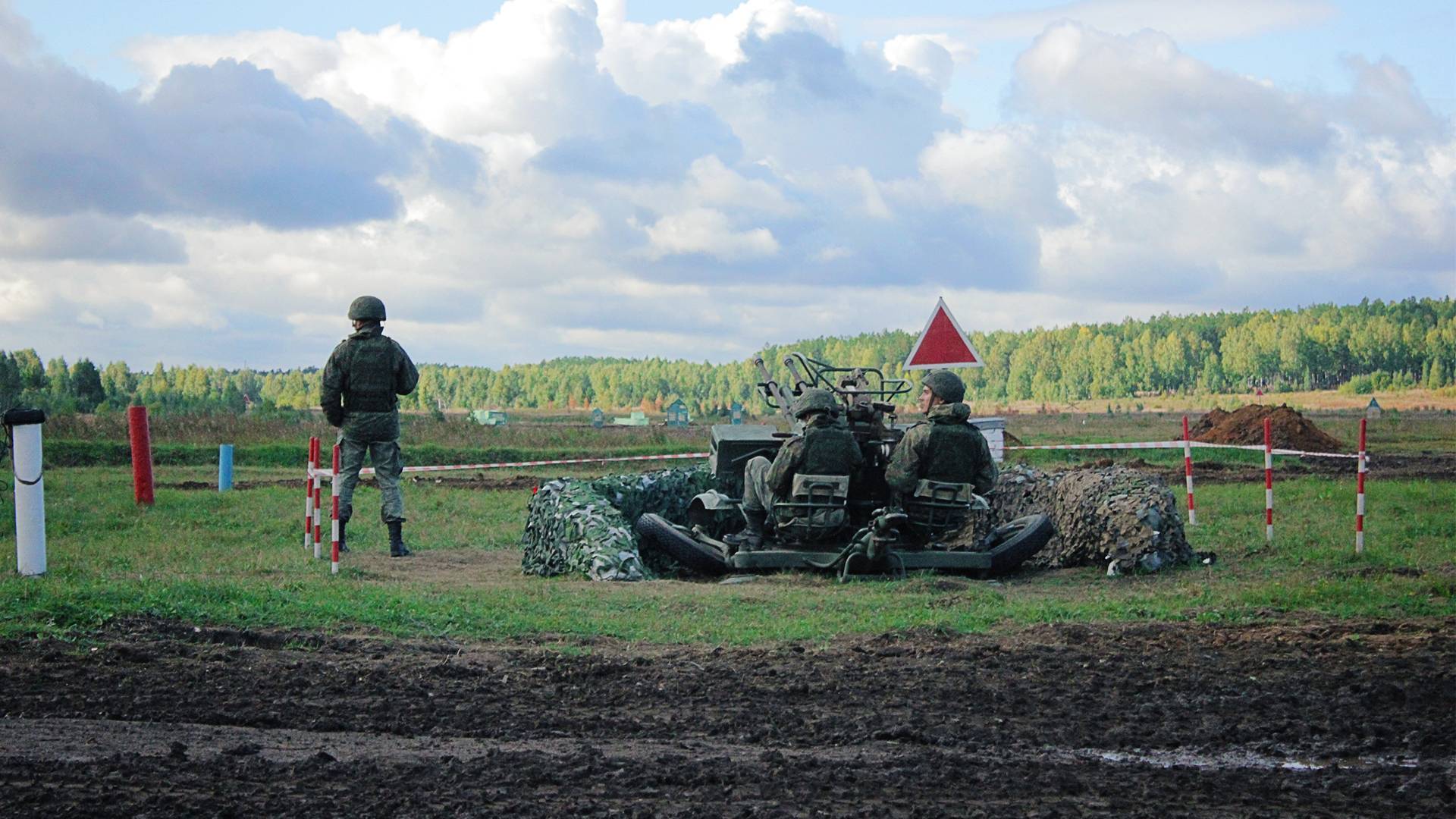 Танковый бой на полигоне «Свердловский» под Екатеринбургом