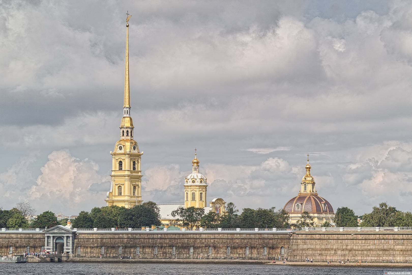 Петропавловская крепость. Санкт-Петербург. 08.2016