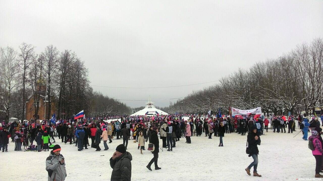 Брянск. «Лыжня России - 2018»