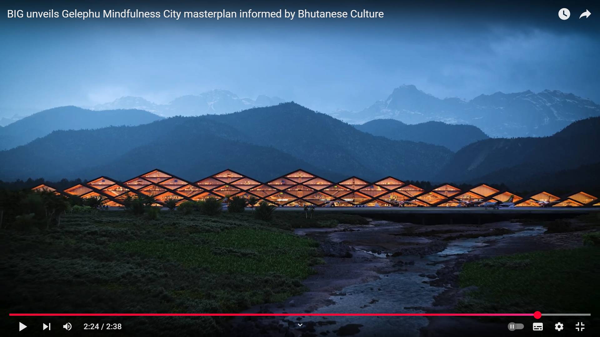 Цитата из видео «BIG unveils Gelephu Mindfulness City masterplan informed by Bhutanese Culture» пользователя World Architecture Community, youtube.com