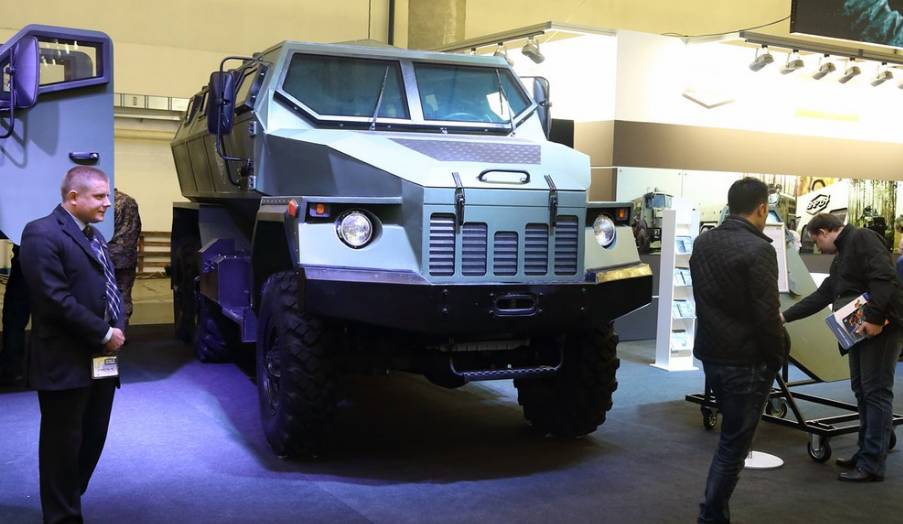 Украинский бронеавтомобиль MRAP