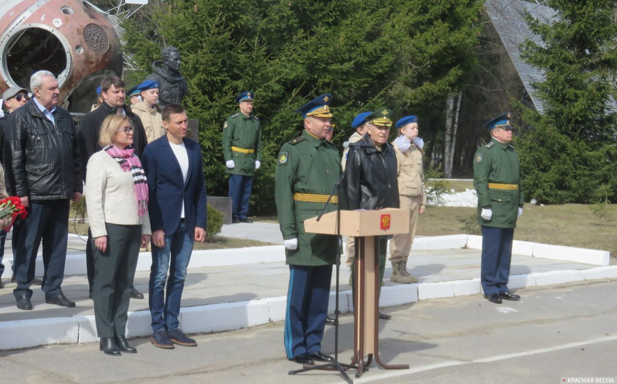 Напутствие юнармейцам