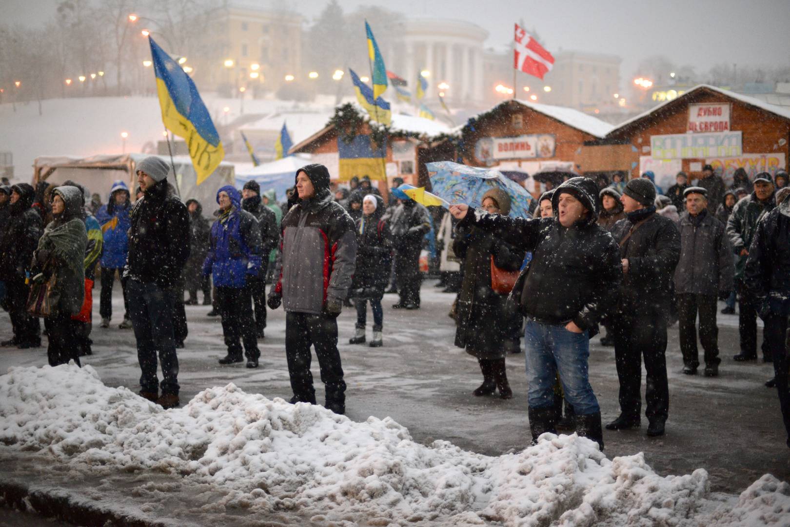 Майдан в Киеве. 9 декабря 2013