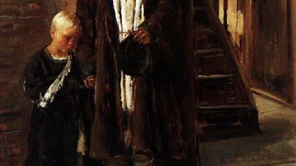 Владимир Маковский. За лекарством. 1884 г.