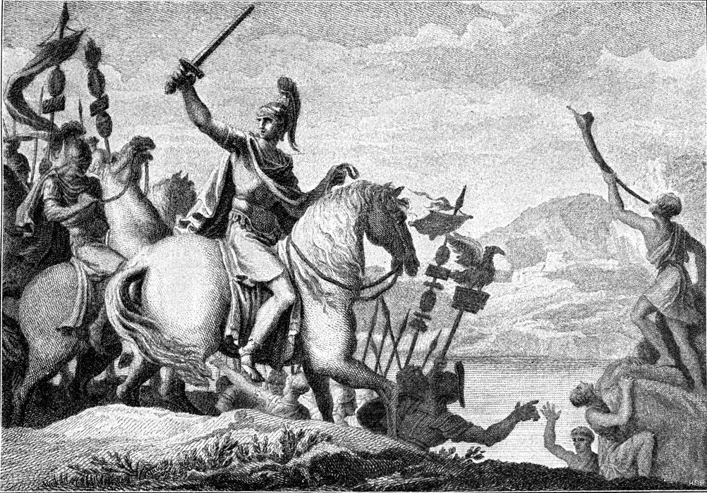 Цезарь переходит Рубикон XIX v.