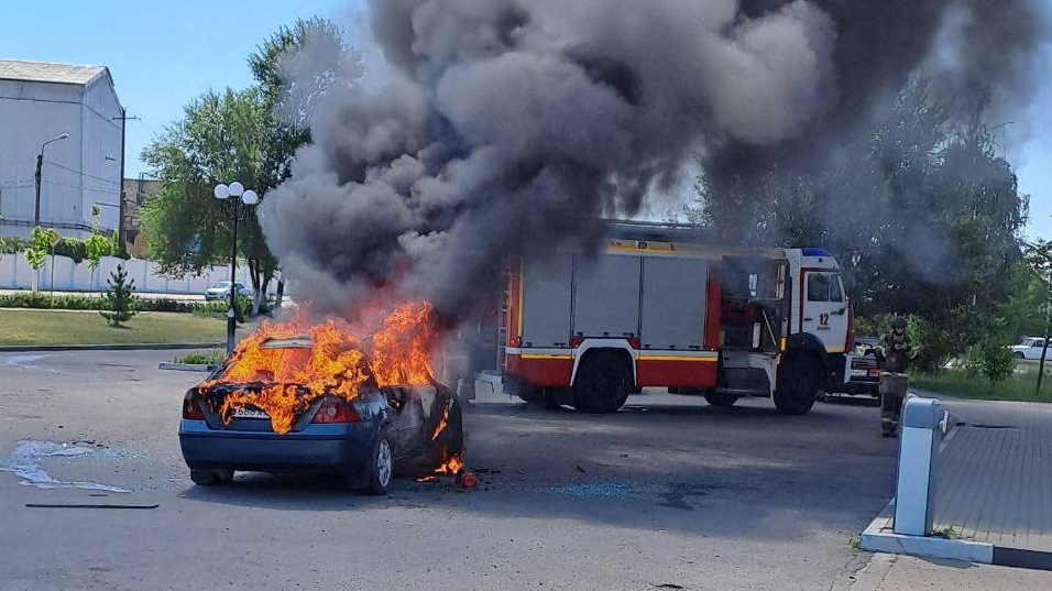 Результат атаки ВСУ по городу Шебекино